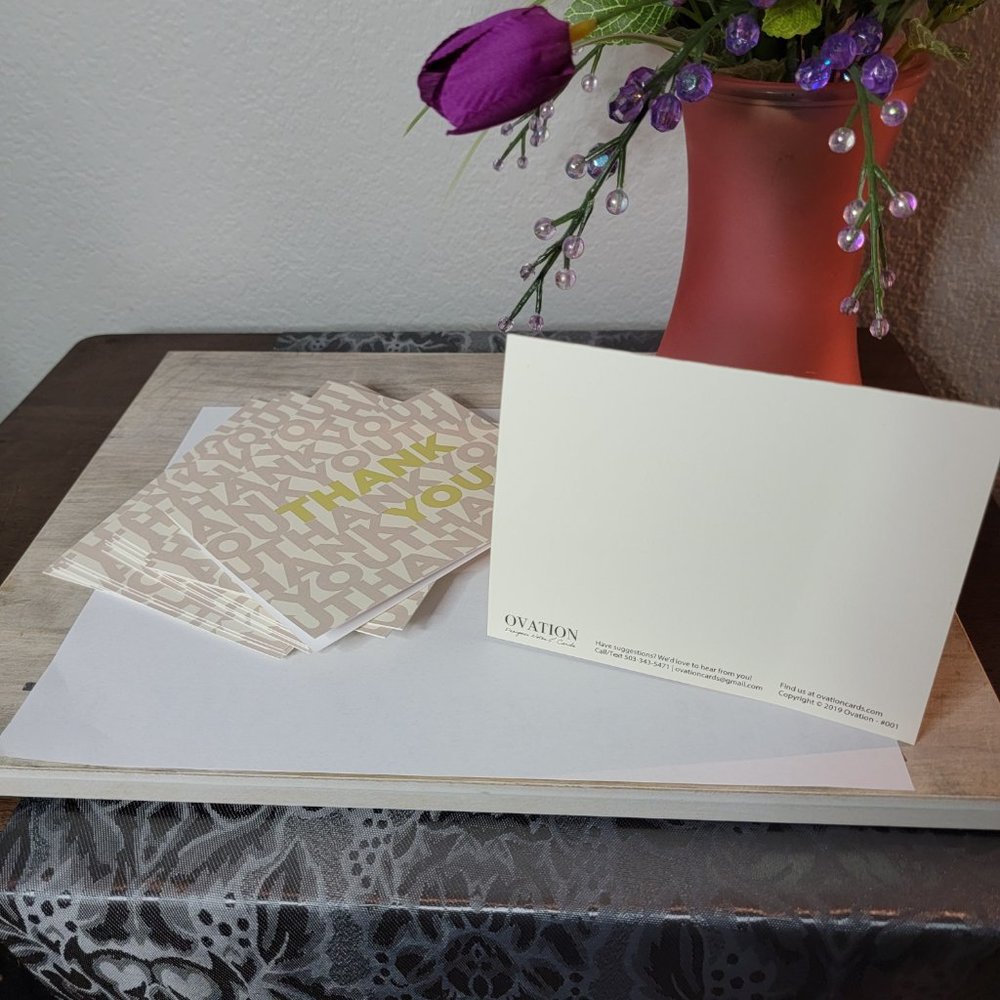 200pcs Thank You For Supporting My Business Cards in Classy and Elegant Design … - Picture 4 of 4